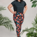 All-Over Print Plus Size Leggings