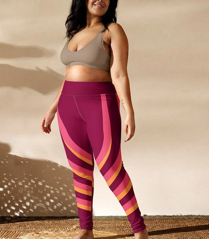 All-Over Print Yoga Leggings