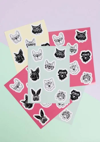 Kiss-Cut Sticker Sheet