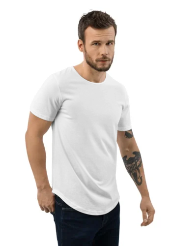 Men's Curved Hem T-Shirt