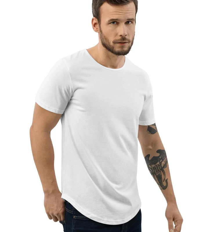 Men's Curved Hem T-Shirt