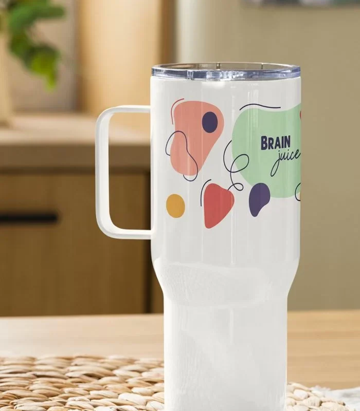 Travel Mug with a Handle